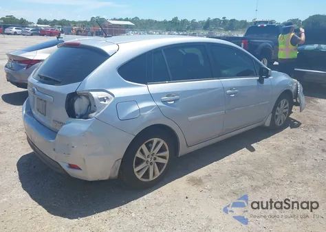 2016 Subaru Impreza 2.0I Premium из США, поврежденный, VIN JF1GPAB61G8274486